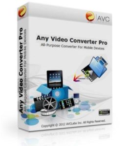 Any Video Converter Professional crack